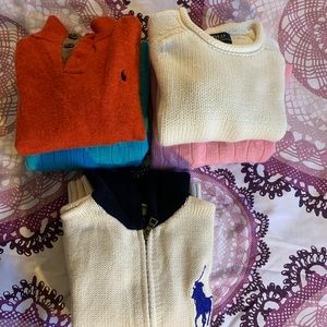 Polo Ralph Lauren sweaters for boys 4T
